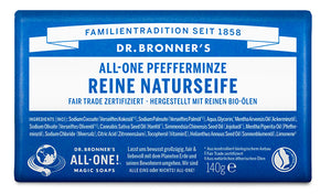 Pfefferminze - Reine NATURSEIFE (Stück) - Dr. Bronner's Deutschland