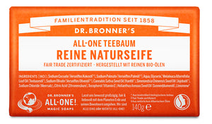 Teebaum - Reine NATURSEIFE (Stück) - Dr. Bronner's Deutschland