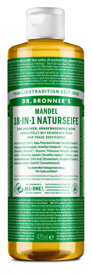 Mandel - 18-in-1 NATURSEIFE - Dr. Bronner's Deutschland