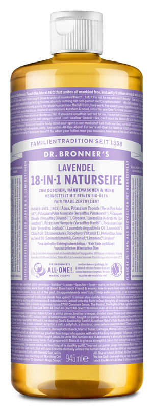 Lavendel - 18-in-1 NATURSEIFE - Dr. Bronner's Deutschland