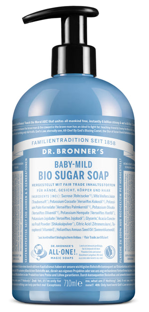 Baby-Mild - BIO SUGAR SOAP - Dr. Bronner's Deutschland