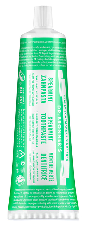 Spearmint - ALL-ONE ZAHNPASTA - Dr. Bronner's Deutschland
