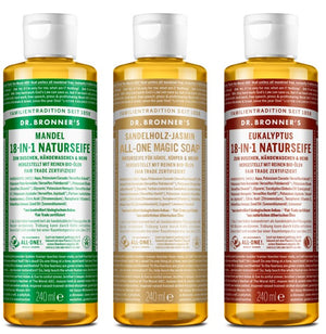 Aroma Set - 3 x 240 ml aromatisch-würzige Flüssignaturseife