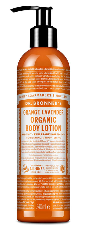 Orange-Lavendel - BIO KÖRPERLOTION