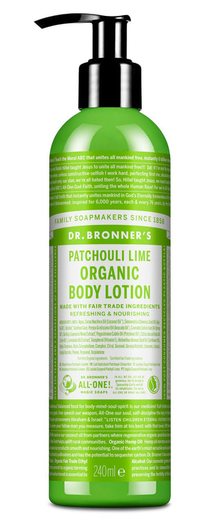 Patchouli-Limette - BIO KÖRPERLOTION
