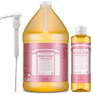 Nachfüllset Magic Soap Naturseife Kirschblüte +  Pumpe