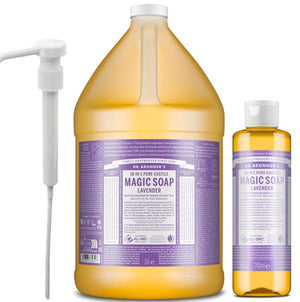Nachfüllset Magic Soap Naturseife Lavendel + Pumpe