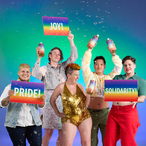 Cherry Blossom Pride Label