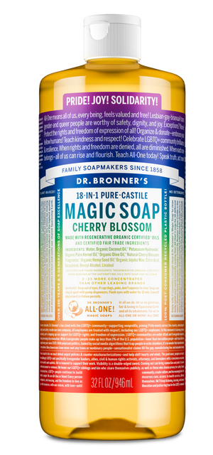 Cherry Blossom Pride Label