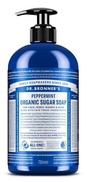 Pfefferminze - BIO SUGAR SOAP
