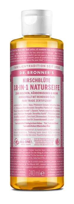 Kirschblüte - 18-in-1 NATURSEIFE - Dr. Bronner's Deutschland