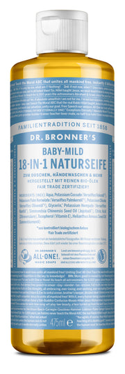 Baby-Mild - 18-in-1 NATURSEIFE - Dr. Bronner's Deutschland