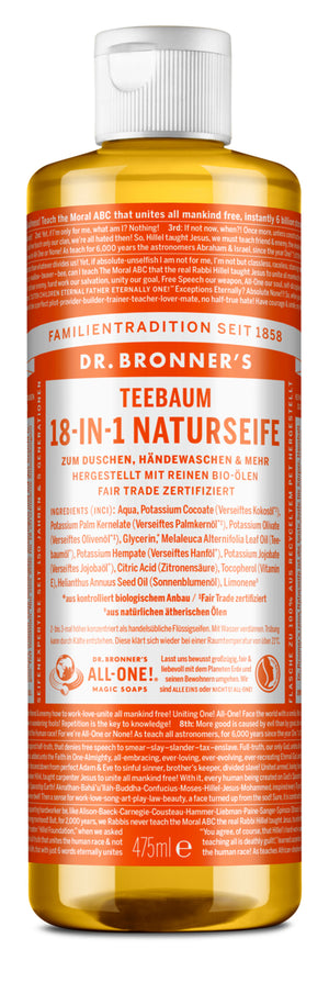Teebaum - 18-in-1 NATURSEIFE - Dr. Bronner's Deutschland
