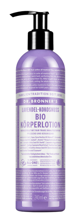 Lavendel-Kokosnuss - BIO KÖRPERLOTION - Dr. Bronner's Deutschland