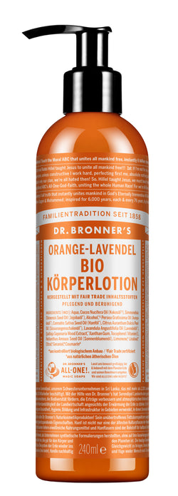 Orange-Lavendel - BIO KÖRPERLOTION - Dr. Bronner's Deutschland