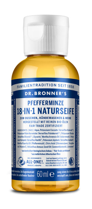 Pfefferminze - 18-in-1 NATURSEIFE - Dr. Bronner's Deutschland