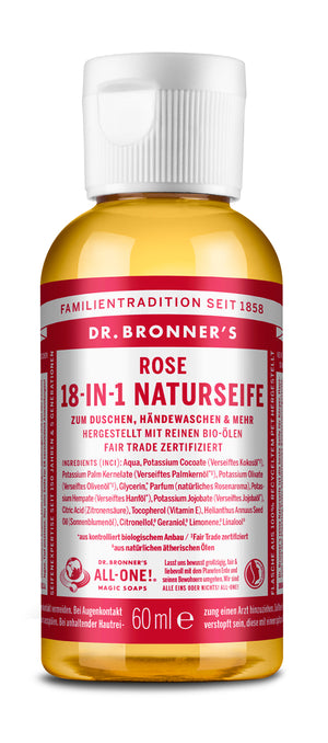 Rose - 18-in-1 NATURSEIFE - Dr. Bronner's Deutschland