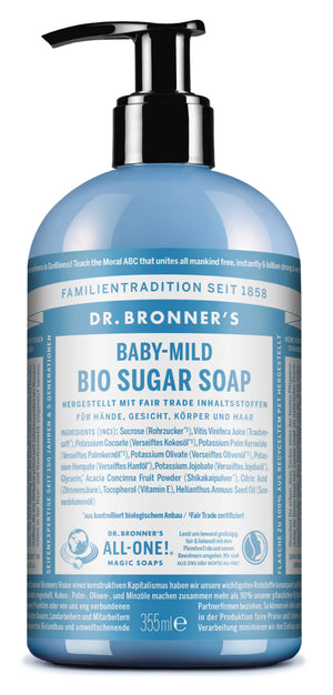 Baby-Mild - BIO SUGAR SOAP - Dr. Bronner's Deutschland