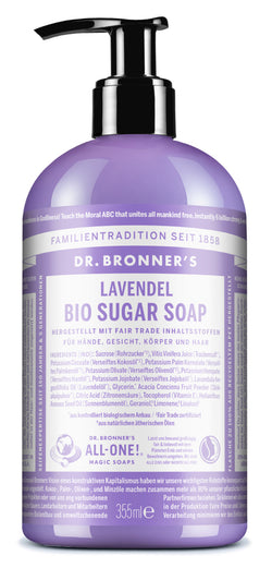Lavendel - BIO SUGAR SOAP - Dr. Bronner's Deutschland