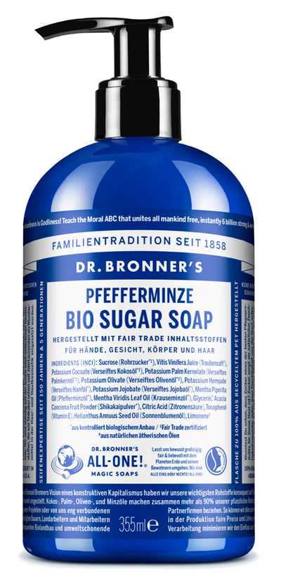 Pfefferminze - BIO SUGAR SOAP - sugar-soap-bio-pfefferminze